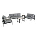 Hixon Deep Seating Set (5 Piece Set) - Sullivan Hardware & Garden