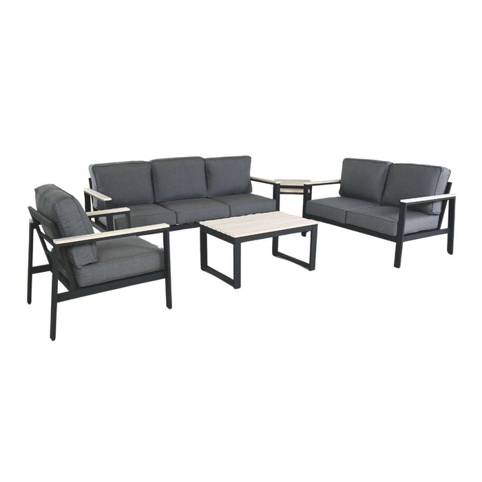 Hixon Deep Seating Set (5 Piece Set) - Sullivan Hardware & Garden