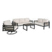 Hixon Panel Deep Seating Set (5-Piece Set) - Sullivan Hardware & Garden
