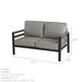 Hixon Panel Deep Seating Set (5-Piece Set) - Sullivan Hardware & Garden
