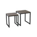 Hixon Panel Nesting End Tables (Set of 2) - Sullivan Hardware & Garden