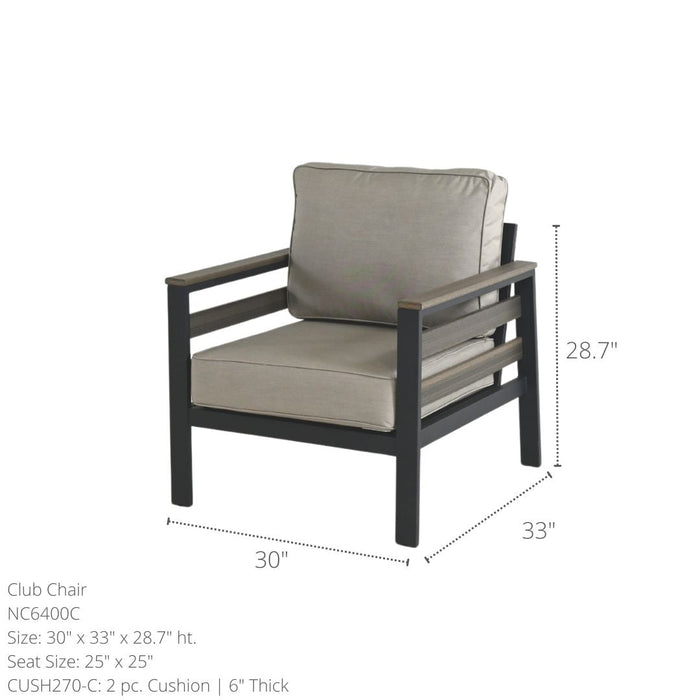 Hixon Panel Sectional Deep Seating Set (7 Piece Set) - Sullivan Hardware & Garden