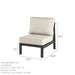 Hixon Panel Sectional Deep Seating Set (7 Piece Set) - Sullivan Hardware & Garden