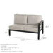 Hixon Panel Sectional Deep Seating Set (7 Piece Set) - Sullivan Hardware & Garden