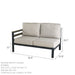 Hixon Panel Sectional Deep Seating Set (7 Piece Set) - Sullivan Hardware & Garden