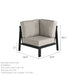Hixon Panel Sectional Deep Seating Set (7 Piece Set) - Sullivan Hardware & Garden