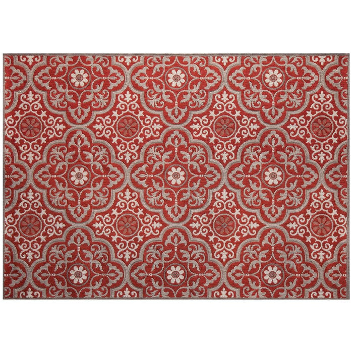 Mosaic Ruby Indoor/Outdoor Rug - Sullivan Hardware & Garden