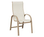 Murphy High Back Sling Dining Chair in Sahara Speckle and Sailing Salt
