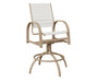 Murphy Poly Swivel Bar Chair in Sahara Speckle and White Poly