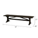 New Hampton 72" Dining Bench - Sullivan Hardware & Garden