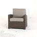 North Cape Bainbridge Deep Seating Set (5 Piece Set) - Sullivan Hardware & Garden