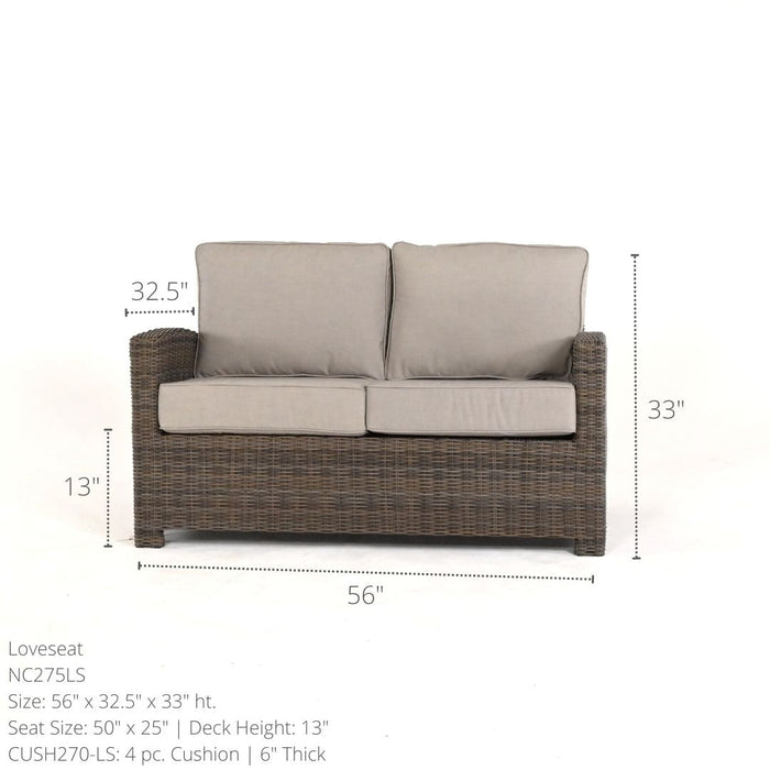North Cape Bainbridge Deep Seating Set (5 Piece Set) - Sullivan Hardware & Garden