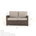 North Cape Bainbridge Loveseat - Sullivan Hardware & Garden