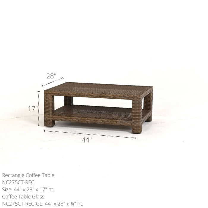 North Cape Bainbridge Rectangle Coffee Table - Sullivan Hardware & Garden