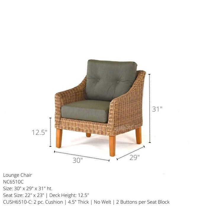 North Cape Cambria Deep Seating Set (5 Piece Set) - Sullivan Hardware & Garden