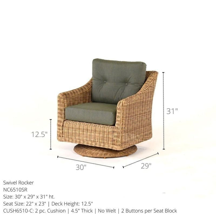North Cape Cambria Deep Seating Set (5 Piece Set) - Sullivan Hardware & Garden