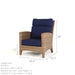 North Cape Grand Palm Deep Seating Set (5 Piece Set) - Sullivan Hardware & Garden