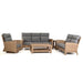 North Cape Grand Palm Deep Seating Set (5 Piece Set) - Sullivan Hardware & Garden