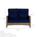 North Cape Grand Palm Loveseat - Sullivan Hardware & Garden