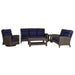 North Cape Grand Stafford Deep Seating Set (5 Piece Set) - Sullivan Hardware & Garden