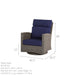 North Cape Grand Stafford Deep Seating Set (5 Piece Set) - Sullivan Hardware & Garden