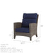 North Cape Grand Stafford Deep Seating Set (5 Piece Set) - Sullivan Hardware & Garden