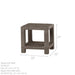 North Cape Grand Stafford Square End Table - Sullivan Hardware & Garden