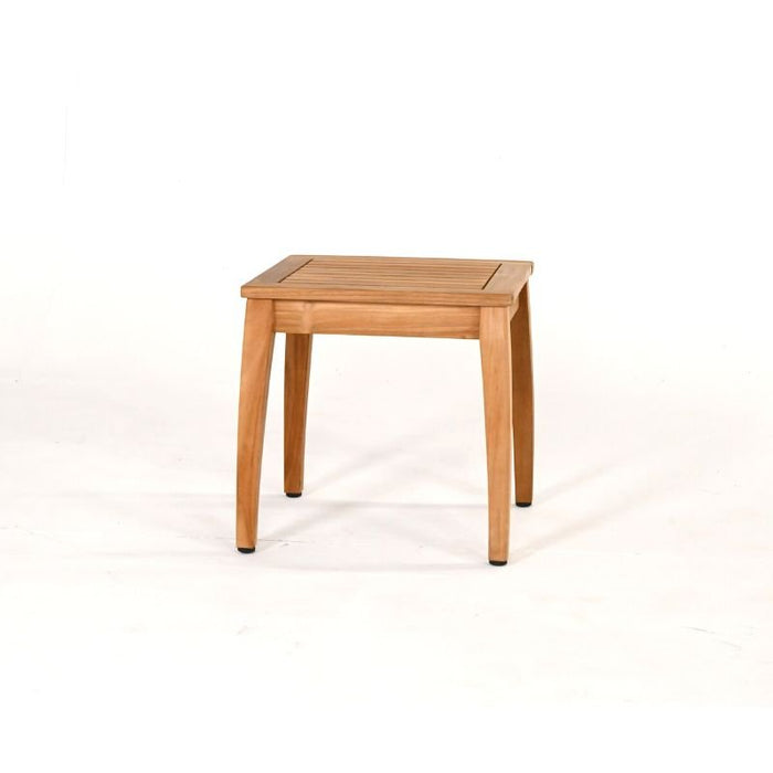 North Cape Laguna Teak Square End Table - Sullivan Hardware & Garden