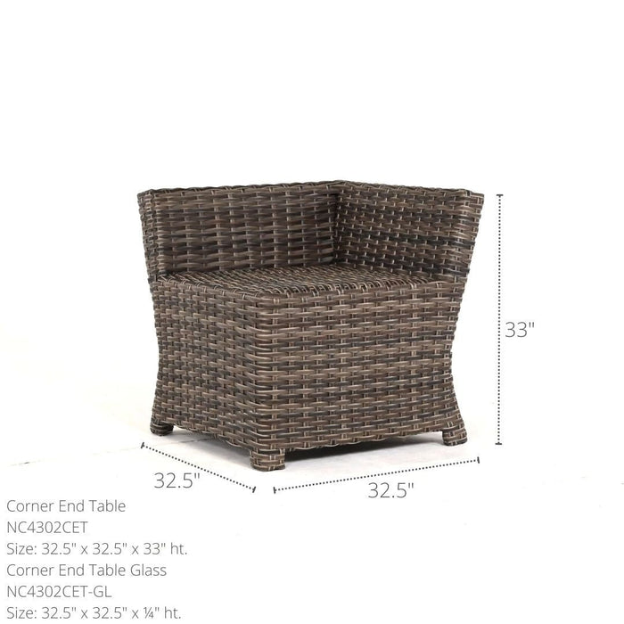 North Cape Lakeside Corner End Table - Sullivan Hardware & Garden