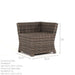 North Cape Lakeside Corner End Table - Sullivan Hardware & Garden