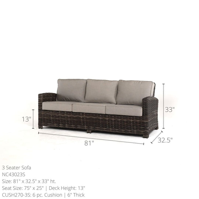 North Cape Lakeside Deep Seating Set (5 Piece Set) - Sullivan Hardware & Garden