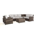 North Cape Lakeside Sectional Deep Seating Set (7 Piece Set) - Sullivan Hardware & Garden