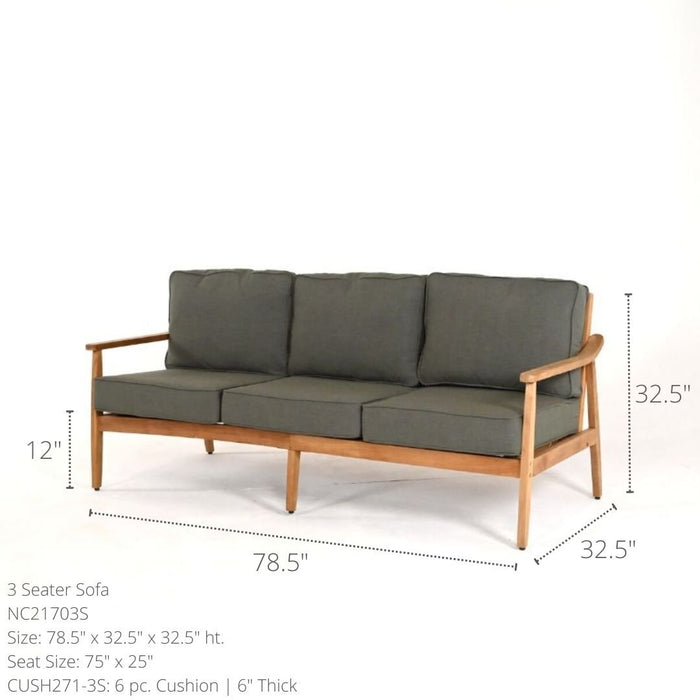 North Cape Seaside 3 Seater Sofa - Sullivan Hardware & Garden