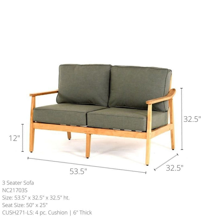 North Cape Seaside Deep Seating Set (5 Piece Set) - Sullivan Hardware & Garden