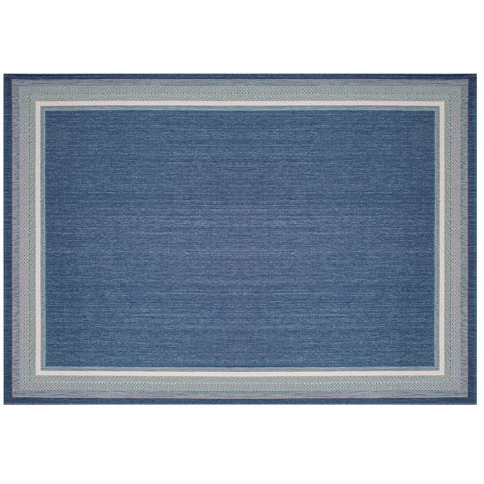 Seaside Harbor Blue Indoor/Outdoor Rug - Sullivan Hardware & Garden