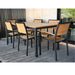SoHo 72" Rectangle Dining Table - Black - Sullivan Hardware & Garden