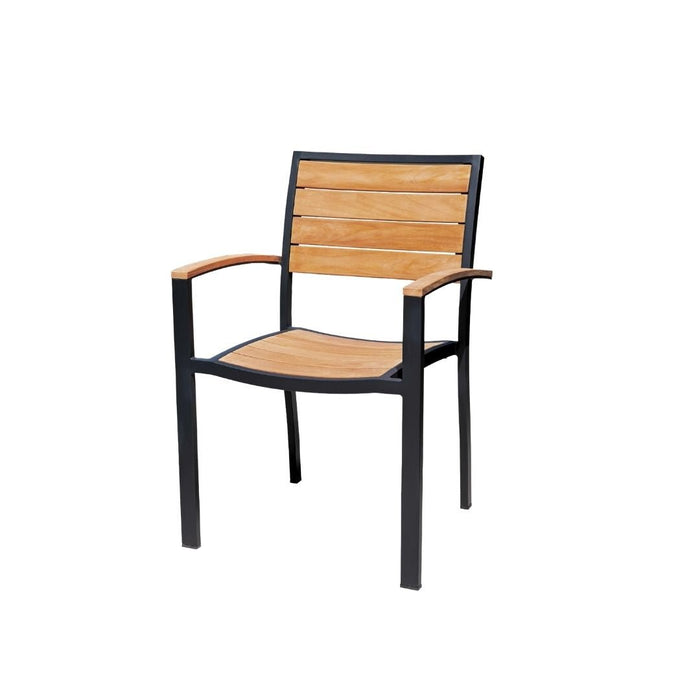 SoHo Stacking Armchair - Black - Sullivan Hardware & Garden
