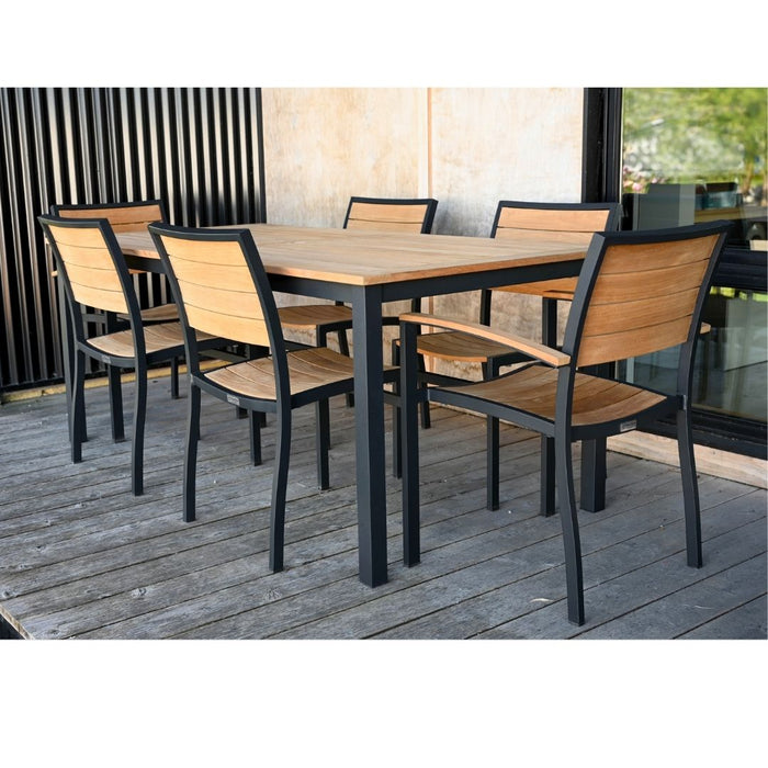 SoHo Stacking Sidechair - Black - Sullivan Hardware & Garden