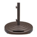 Treasure Garden Monaco Base w/ Wheels & Handle - Bronze - Sullivan Hardware & Garden