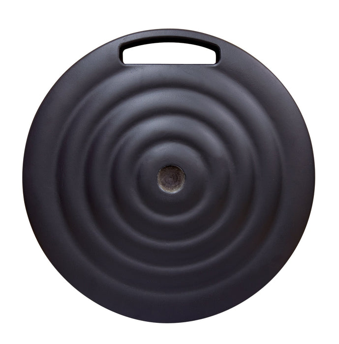 Treasure Garden Monaco Based w/ Wheels & Handle - Black - Sullivan Hardware & Garden