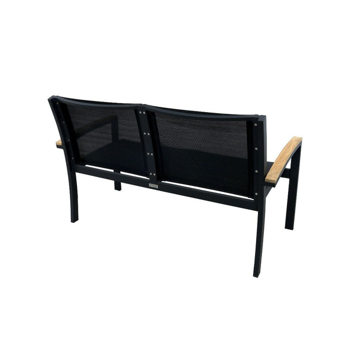 Back of Three Birds Casual Tribeca 2-Seater Settee with white background