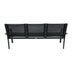 Back of Three Birds Casual Tribeca 3-Seater Settee with white background