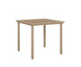 Vida 44" Square Bar Table Aluminum Top in Sahara Speckle