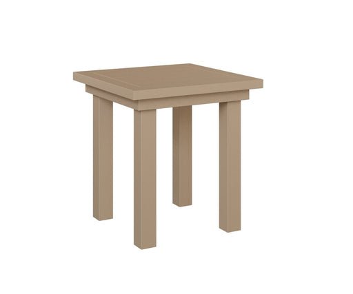 Vida End Table in Sahara Speckle