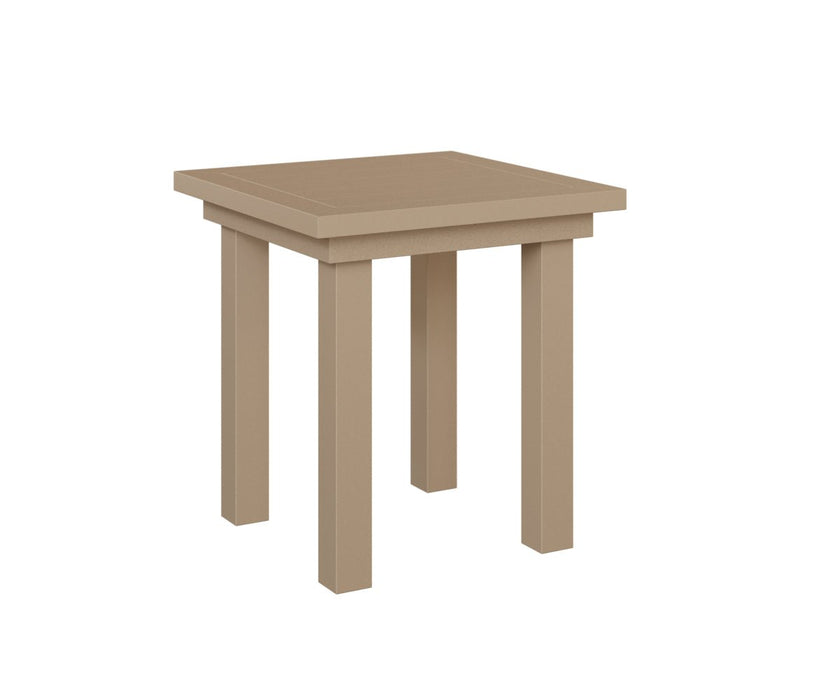 Vida End Table in Sahara Speckle