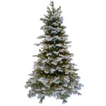Artificial Christmas Tree-Premium Frosted Silver Tip Fir