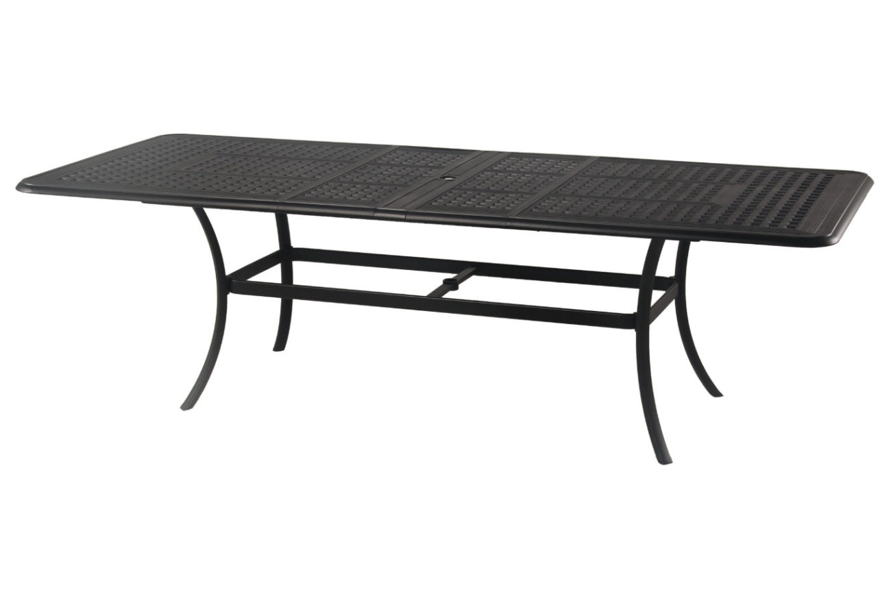 Hanamint Classic 42" x 76"/100" Rectangular Extension Table - Extended