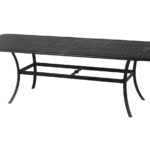 Hanamint Classic 42″ x 76″/100″ Rectangular Extension Table – Extended